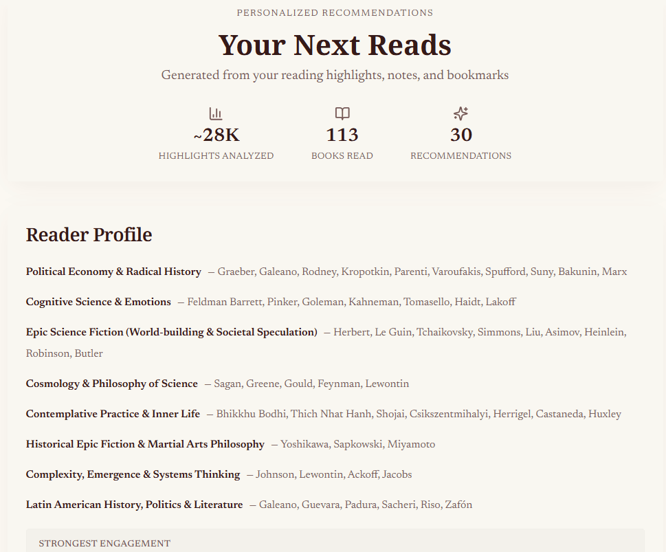 AI-powered personalized book recommendations